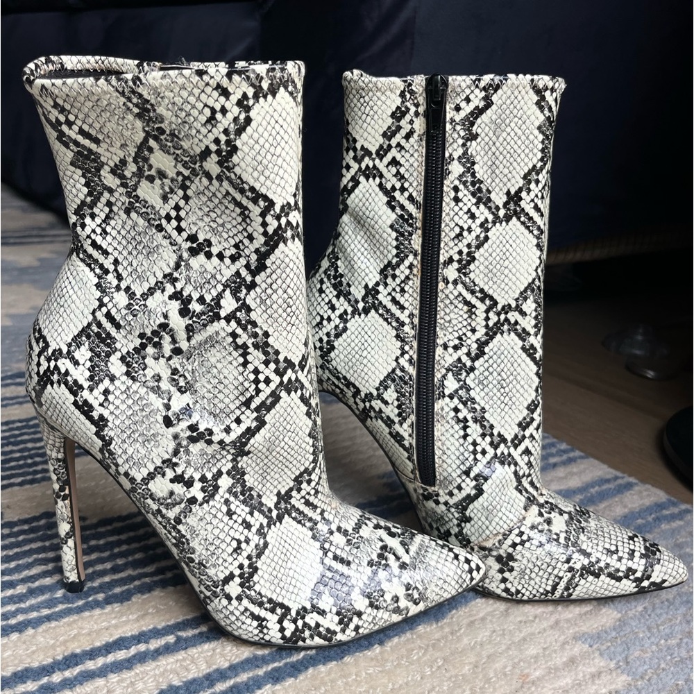 Steve Madden Snakeskin Boots